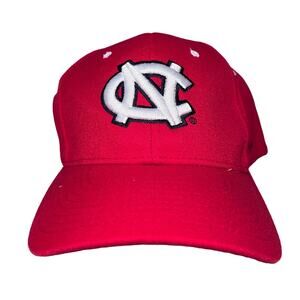 North Carolina Tar Heels Red Zephyr Hat Sz. M/L